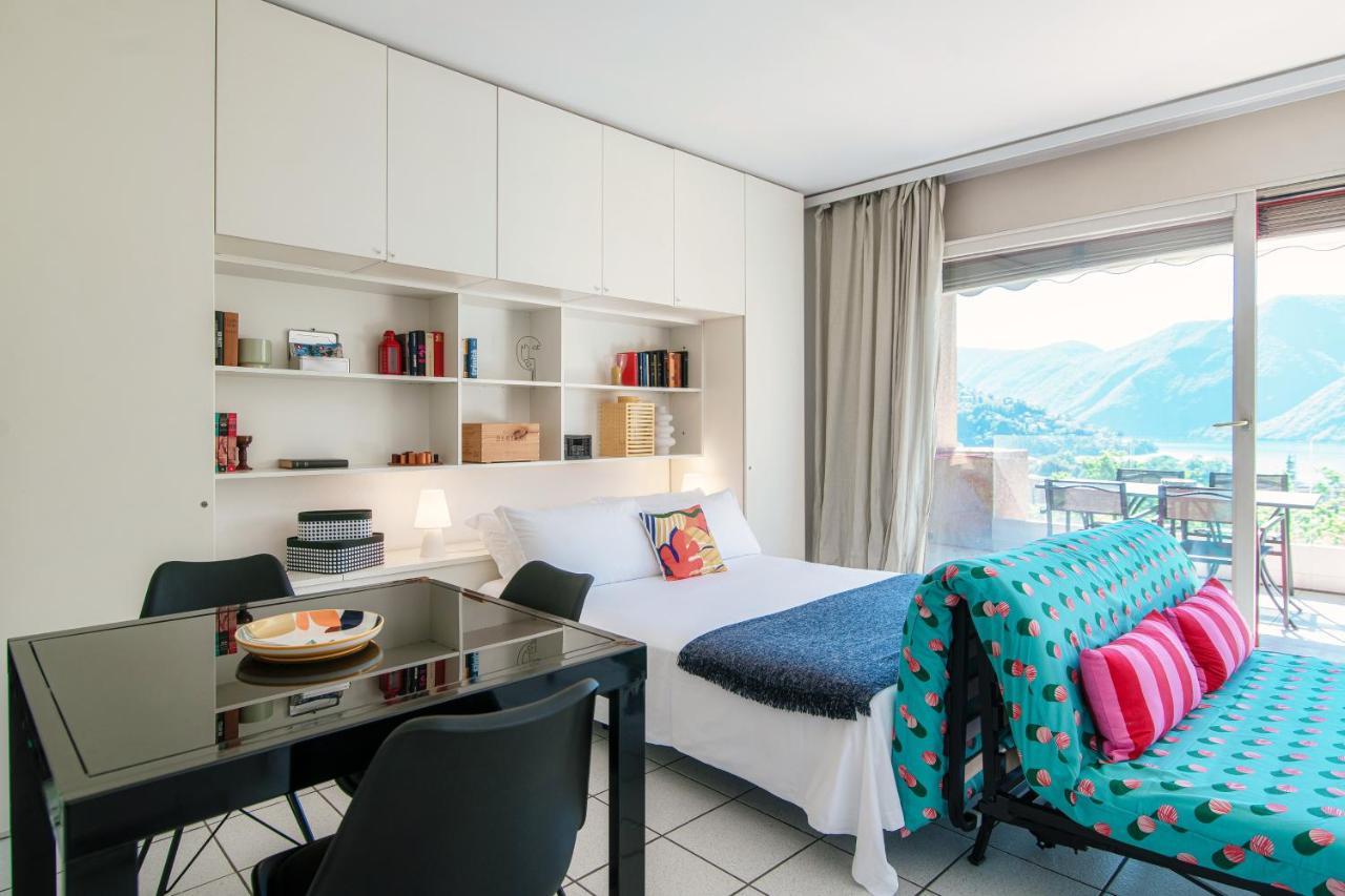 Panoramic Studio By Quokka 360 - Open Space Apartment With Terrace Lugano Exterior foto