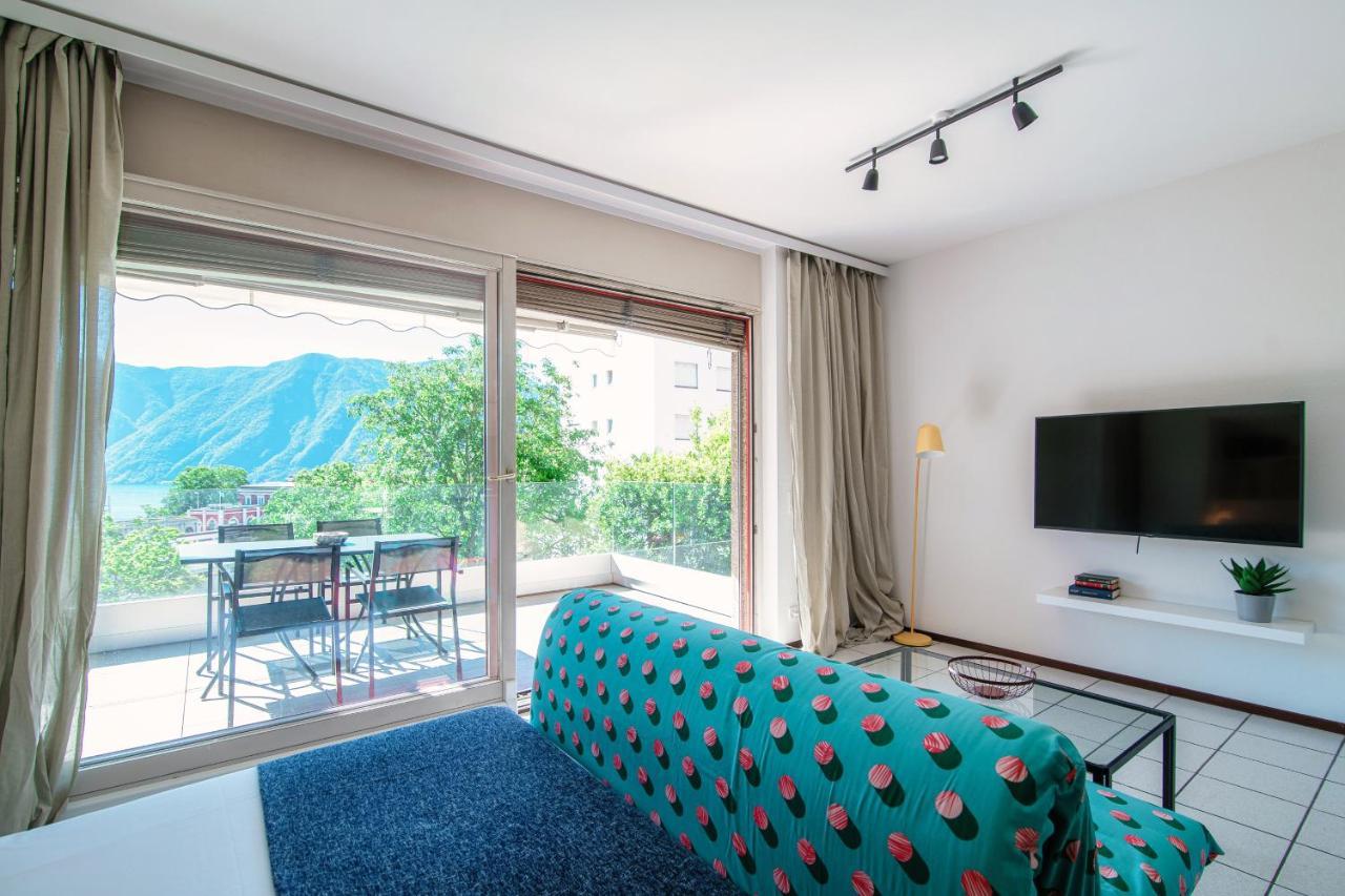 Panoramic Studio By Quokka 360 - Open Space Apartment With Terrace Lugano Exterior foto