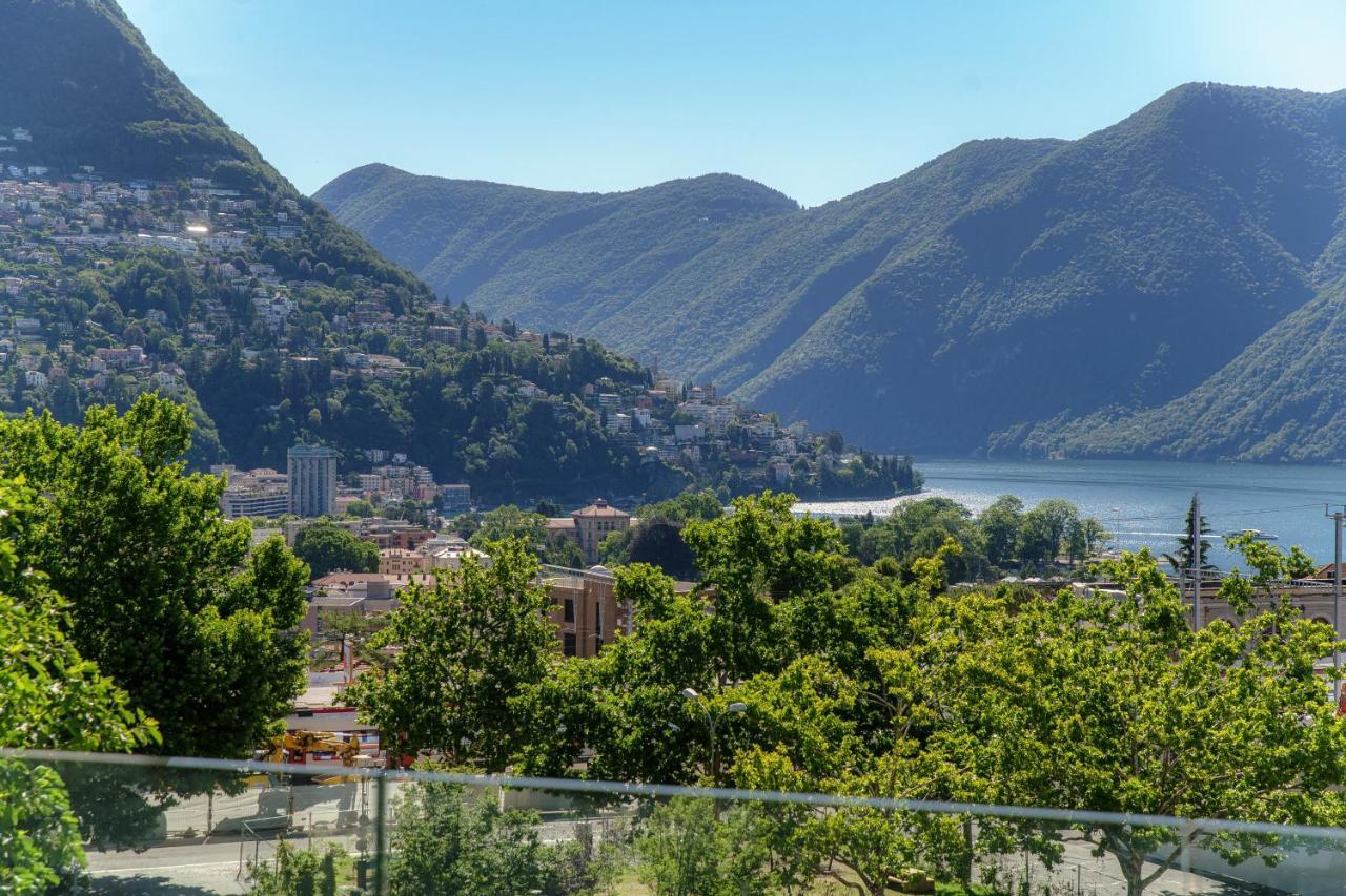 Panoramic Studio By Quokka 360 - Open Space Apartment With Terrace Lugano Exterior foto